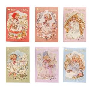 NEW Mr. Paper Fairy Town Cute Animal LOMO Card Set Journal Decor 28pcs